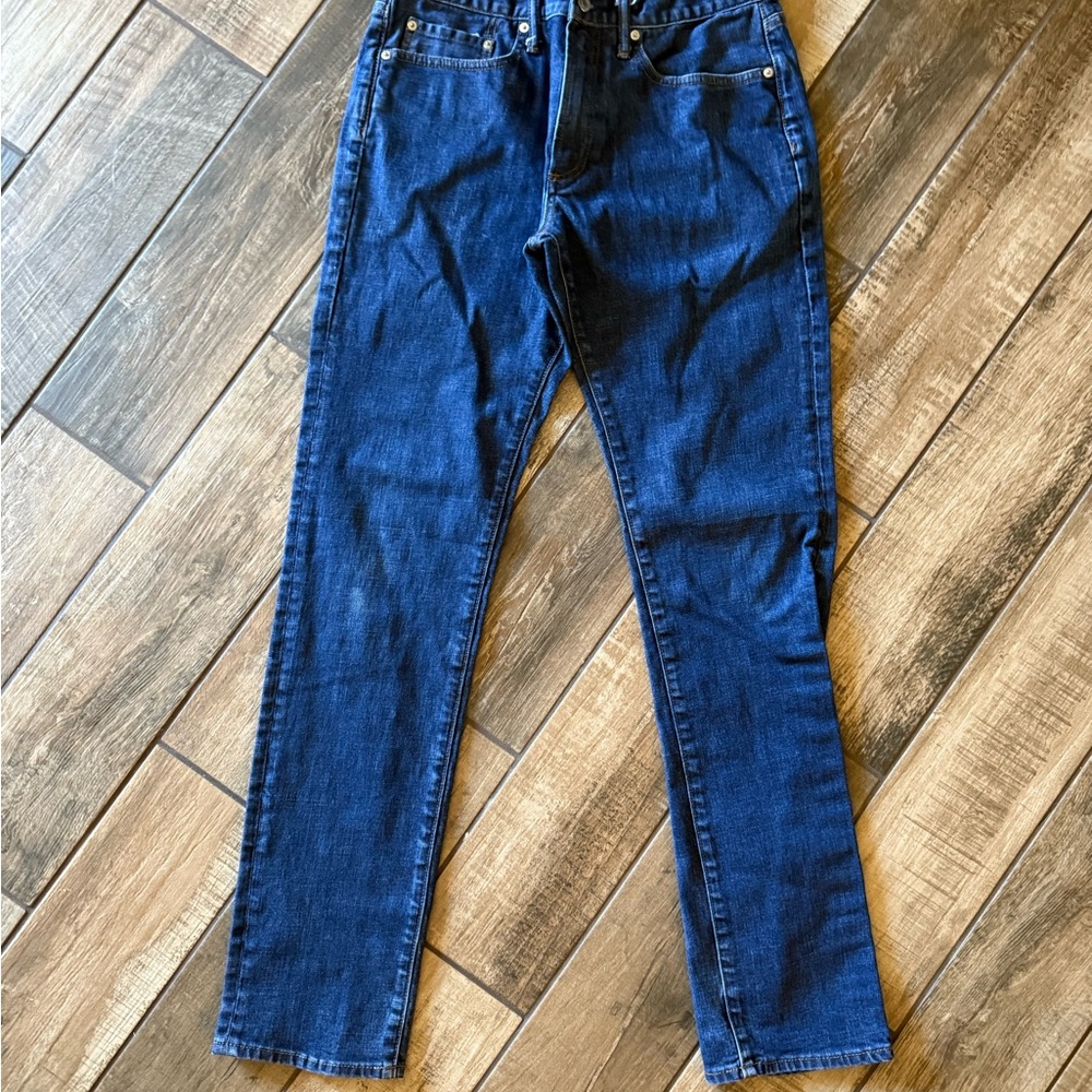 GAP Men's Dark Blue Skim Fit Jeans